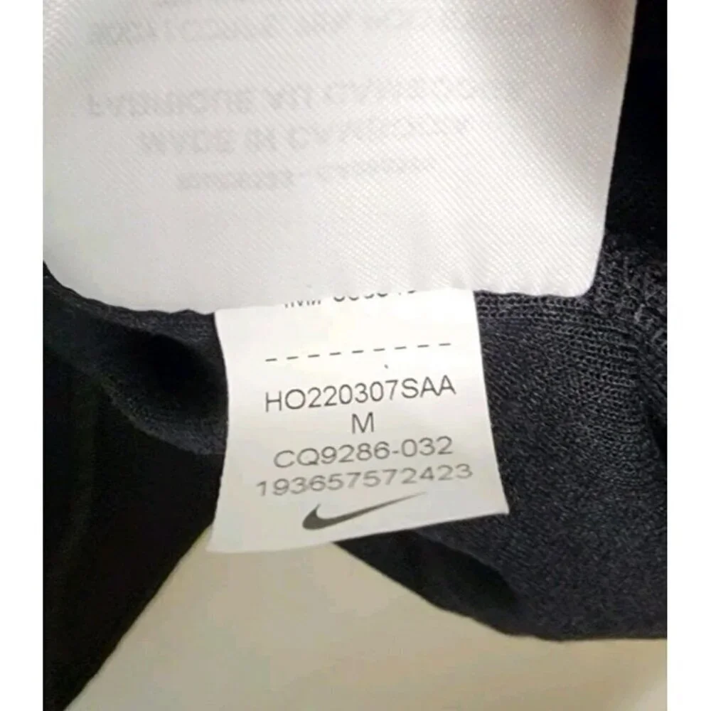 Nike Maternity Nursing Pullover Black Sweatshirt Women’s Medium Mock Neck